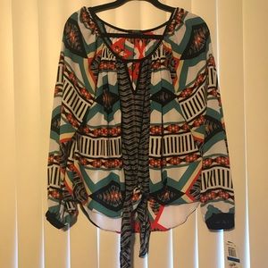 Multi-colored dress shirt